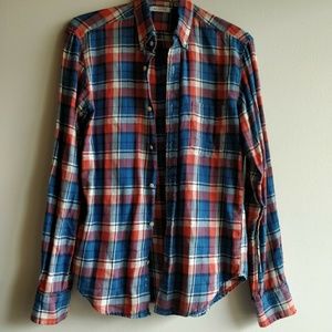 Gustin plaid button down